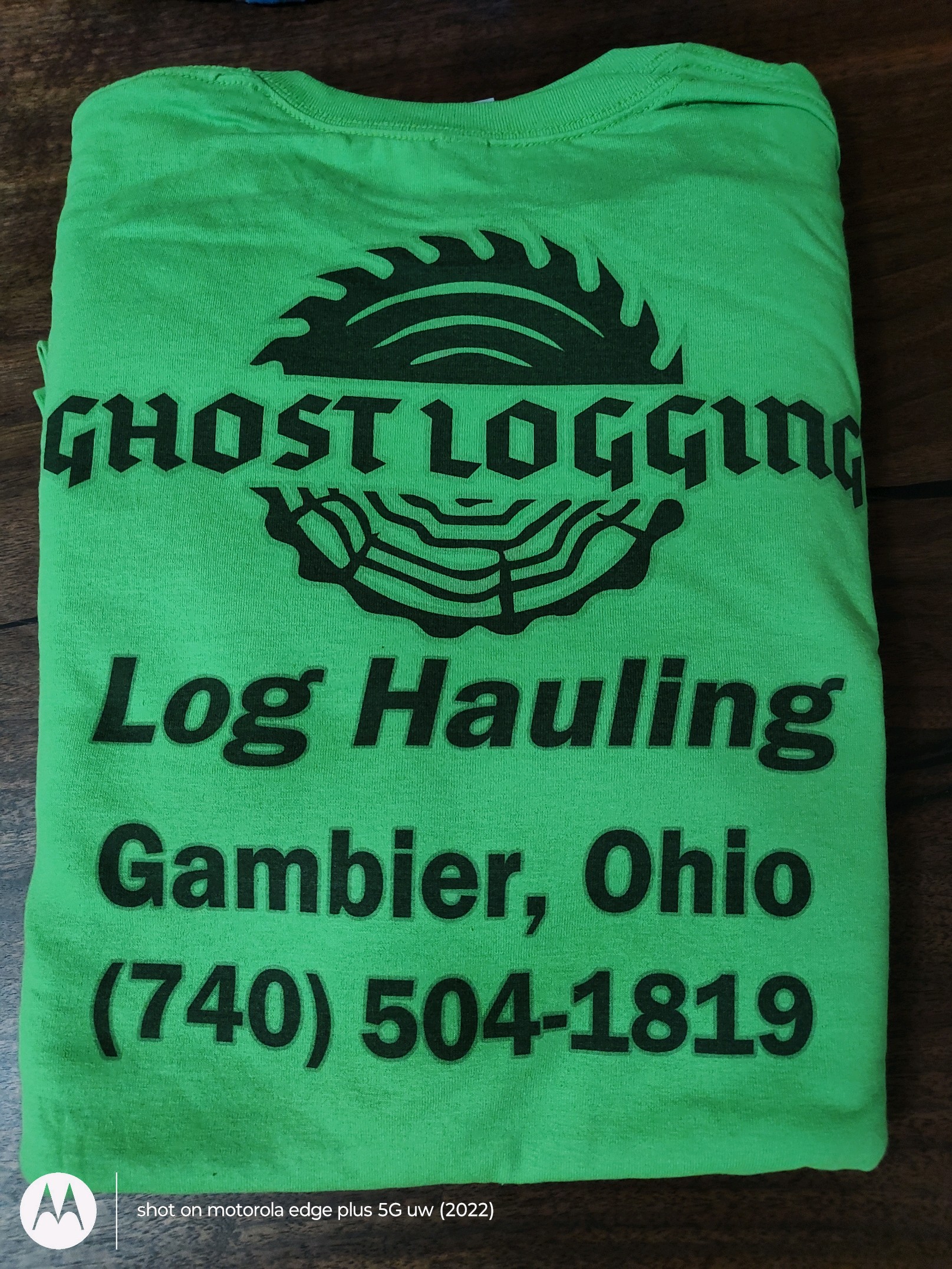 log hauling green